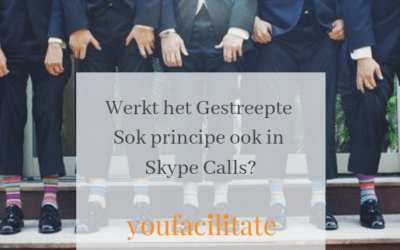 Werkt het Gestreepte Sok principe ook in Skype Calls?
